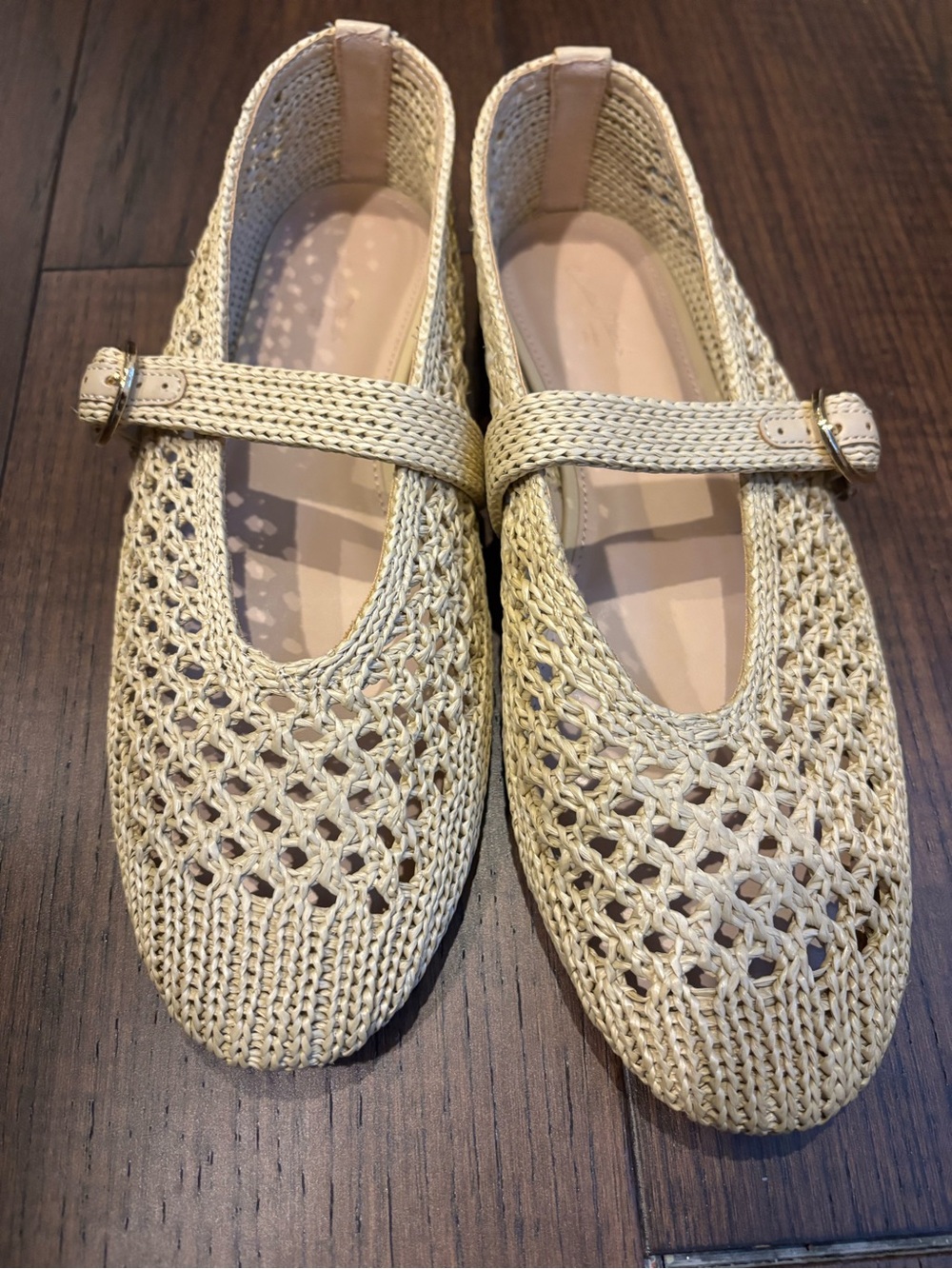 Women’s Sia Knit Woven Mary Jane Flats - Universal Thread